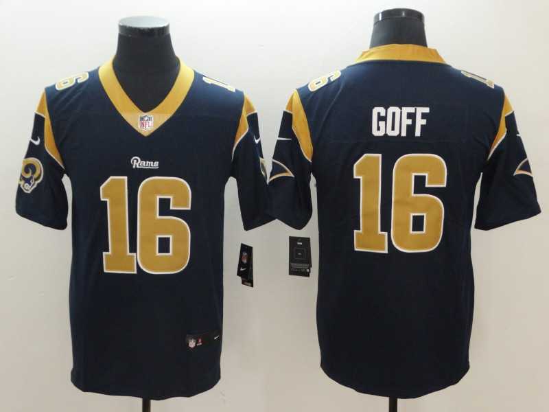 Nike Rams 16 Jared Goff Navy Vapor Untouchable Player Limited Jersey,We sell and wholesale Nike Rams 16 Jared Goff Navy Vapor Untouchable Player Limited Jersey on line form chian!